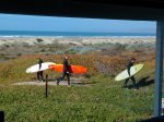 This trail is right off your front deck.  Very popular with the surfers. 